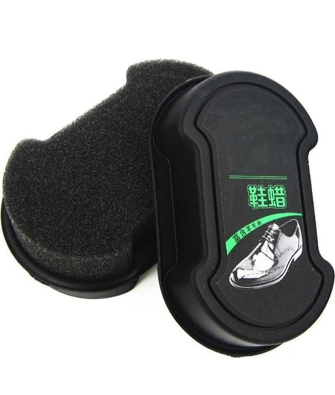 EMERCART Double Sided Shoe Cleaner Polish | Shoe Polish Sponge | Shoe Wax Brush | Shoe Polish Wipe | Shoes Care Accessories & Supplies (Pack of 2 PCs,Multicolor)