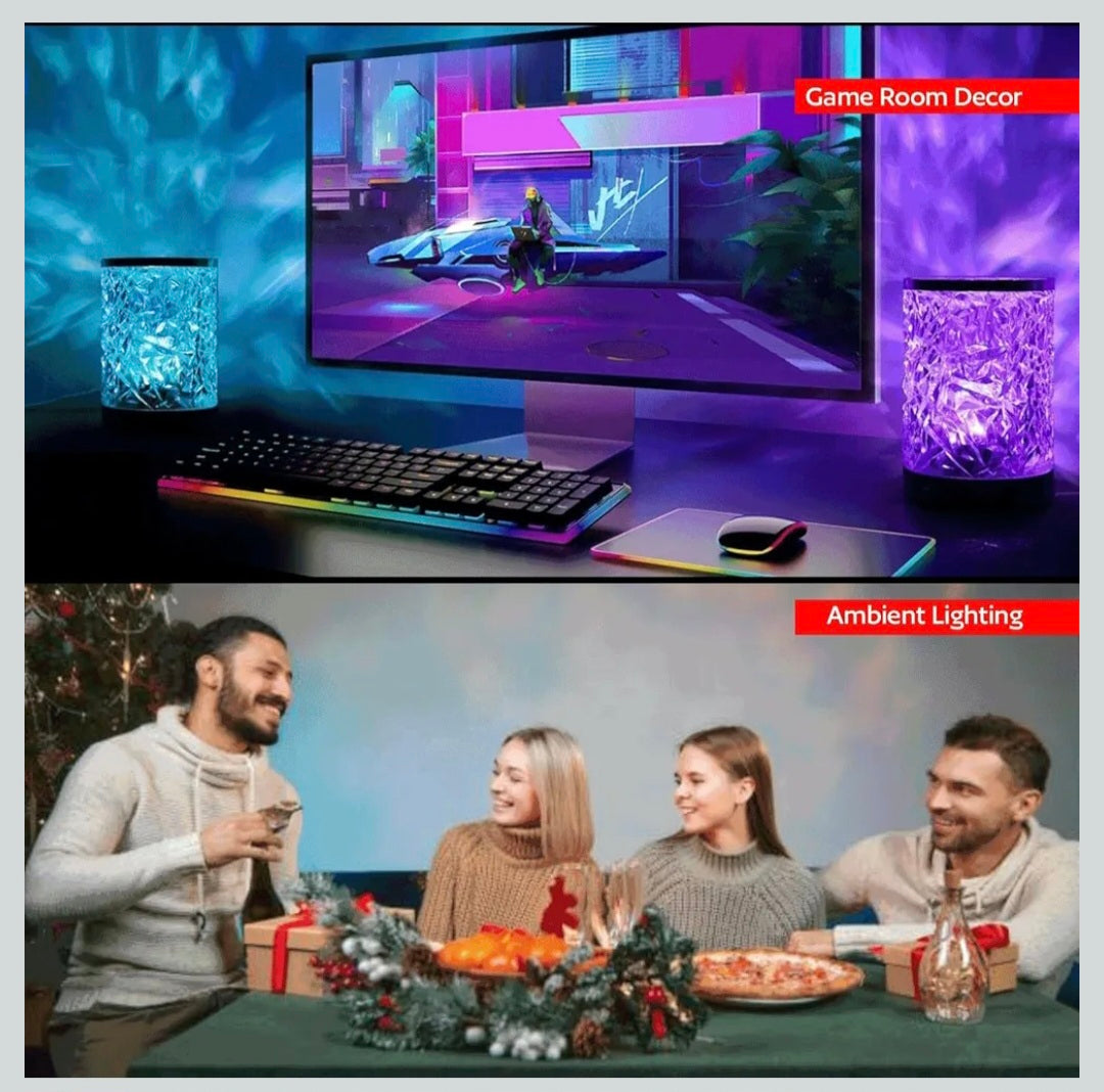 RGB Dynamic LED Light | Music Sync & Color Effects | Home & Gaming Room Decor
