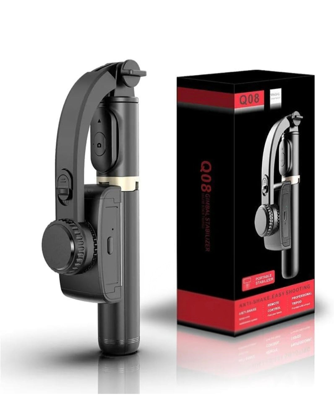 3-Axis Mobile Gimbal Stabilizer | Smooth Video Recording for Smartphones | Vlogging & Reels